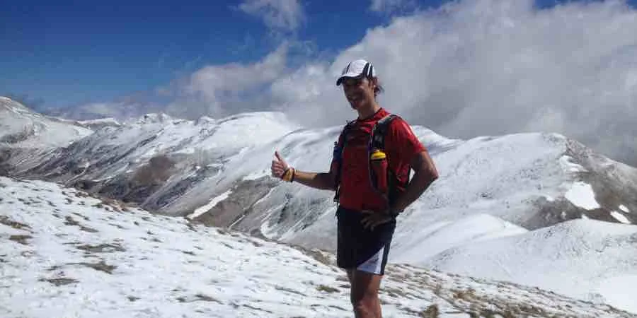 Entrenamiento en el pirineo