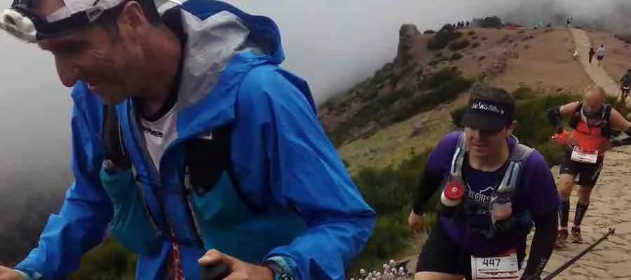 mantener nivel hidratación en el trail running